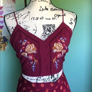 Top and bottom piece summer outfit